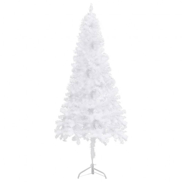 Árbol de Navidad artificial de esquina blanco 240 cm PVC M 3