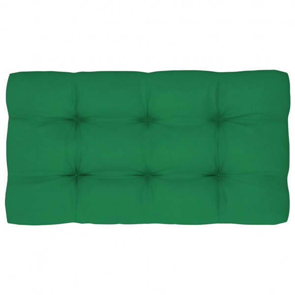 Sofá de centro em paletes p/ jardim pinho impregnado a cinzento M 5