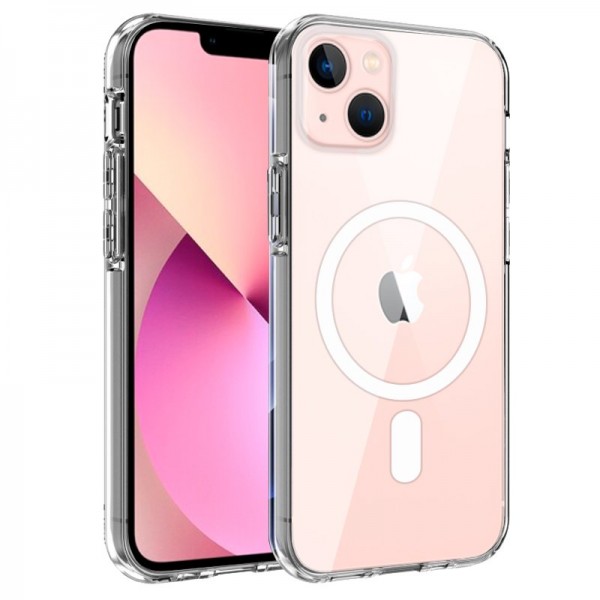 Carcasa COOL para iPhone 13 Magnética Transparente D