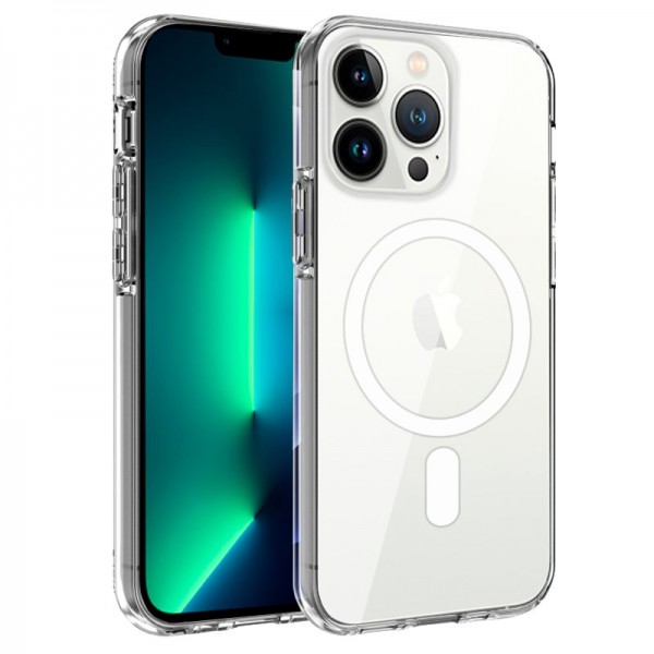 Carcasa COOL para iPhone 13 Pro Magnética Transparente D
