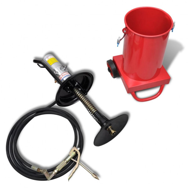 Injector a ar pneumático de massa lubrificante 12 L M 3