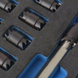 Set de fresas para punto de soldadura 13 piezas HSS H