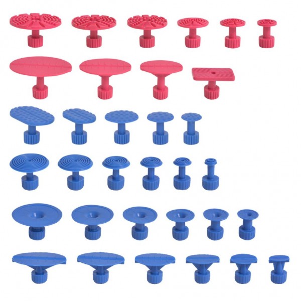 Conjunto reparação de mossas s/ repintura 87 pcs aço inoxidável M 2