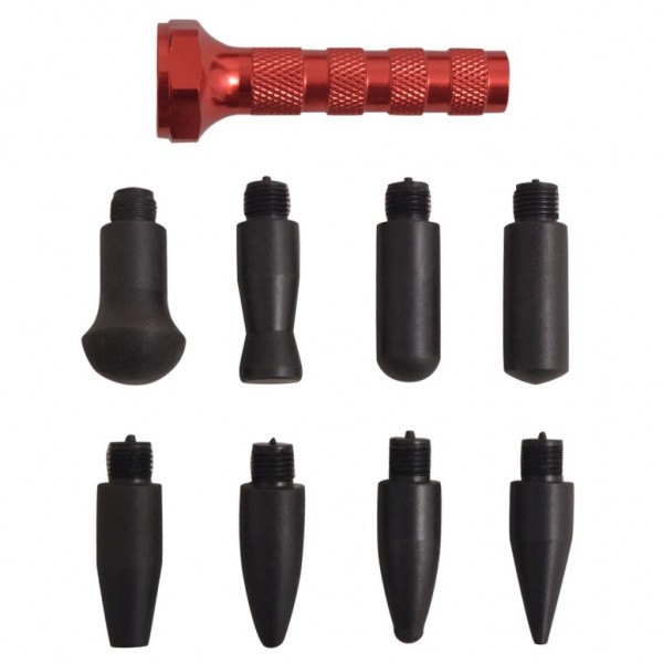 Conjunto reparação de mossas s/ repintura 87 pcs aço inoxidável M 4