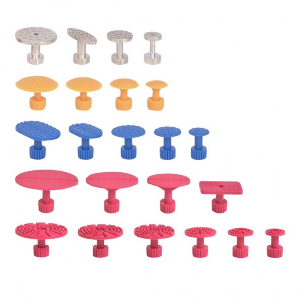 Set reparación de abolladuras sin pintura acero inox 24 piezas M 2