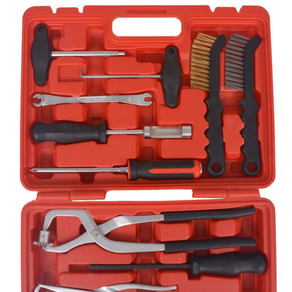 Kit de ferramentas de montagem e manutenção de travões 15 pcs M 3