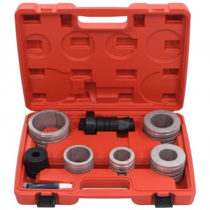 8 pcs kit de expansão do tubo de escape aço carbono e alumínio H