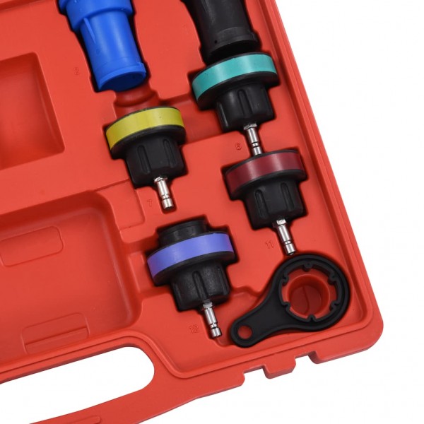 18 pcs teste pressão sistema refrigeração e tampa do radiador M 4