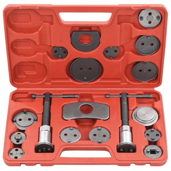 Kit de herramientas retroceso pinza de freno de disco 18 piezas D