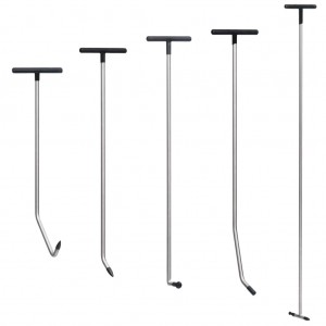 Conjunto reparação de mossas s/ repintura 5 pcs aço inoxidável H