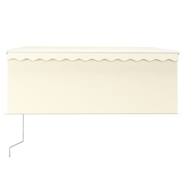 Toldo retrátil automático com estore 3x2.5 m cor creme M 4