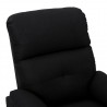 Sillón de masaje eléctrico tela negro 5