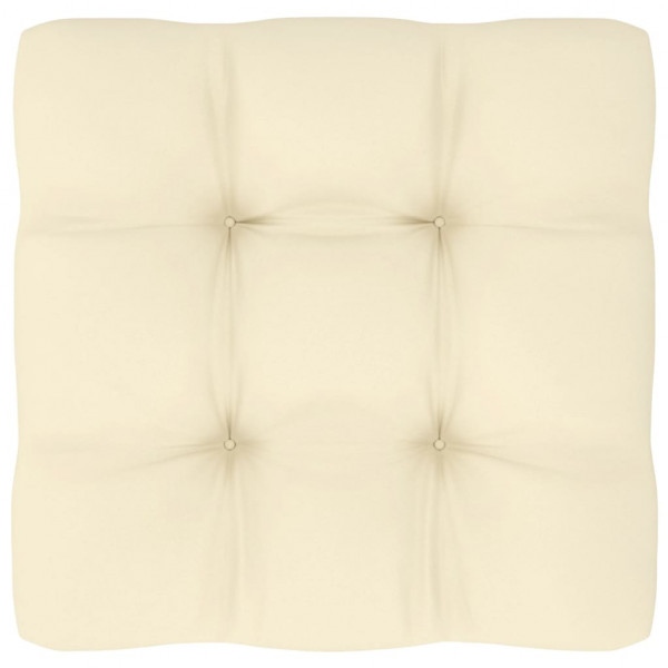 8 pcs conjunto lounge de jardim c/ almofadões pinho maciço M 5