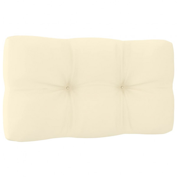 Sofá de jardín 4 plazas con cojines madera maciza de pino M 5