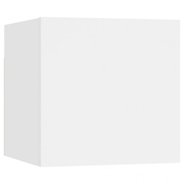 5 pcs conjunto de móveis de TV contraplacado branco M 4