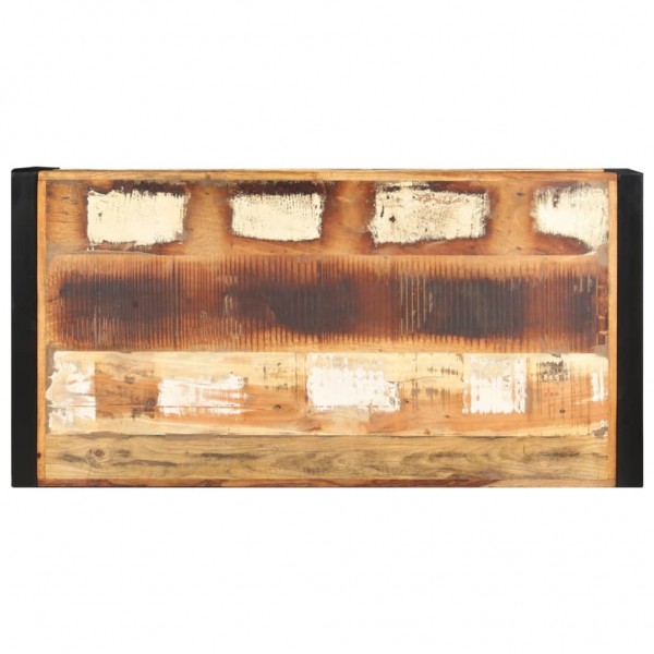 Mesa de centro 120x60x40 cm madeira recuperada maciça M 4