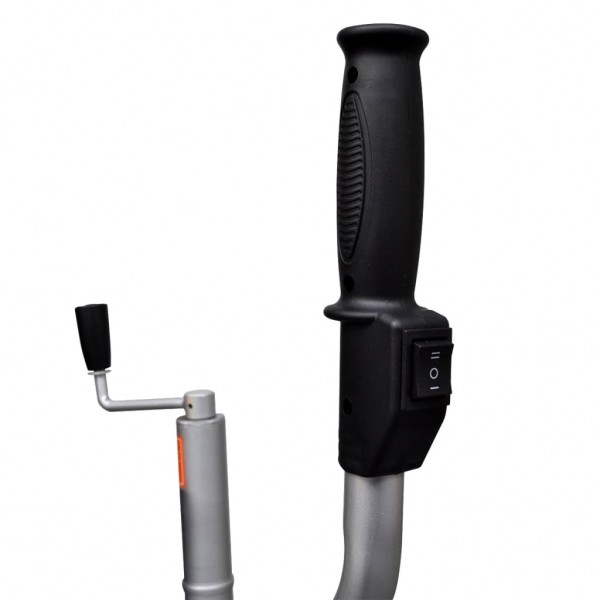 Roda jockey motorizada para atrelado alumínio 12 V 350 W M 3