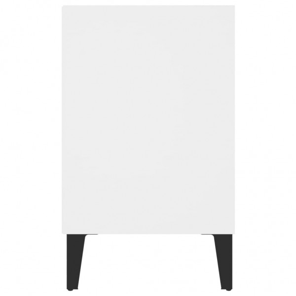 Móvel de TV com pernas em metal 103.5x30x50 cm branco M 5