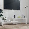 Mueble para TV madera contrachapada blanco 180x30x43 cm 1