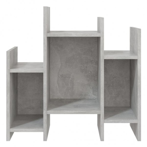 Armario auxiliar madera contrachapada gris hormigón 60x26x60 cm M 5