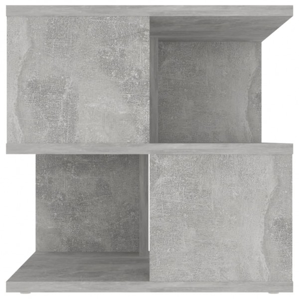 Mesa de apoio 40x40x40 cm derivados de madeira cinzento cimento M 5