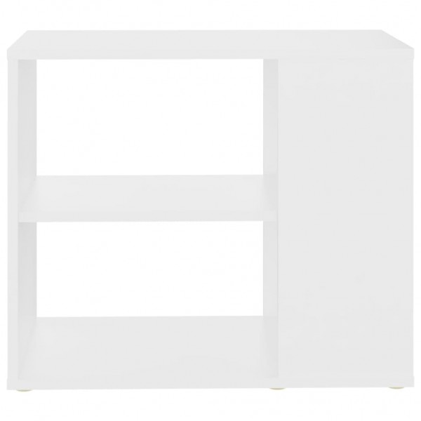 Móvel lateral 60x30x50 cm derivados de madeira branco M 4