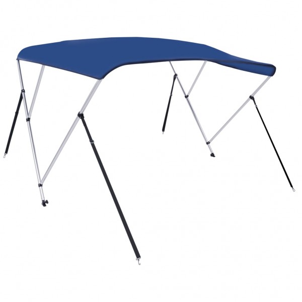 Toldo Bimini de 3 arcos azul 183x160x137 cm M 4