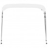 Toldo Bimini de 4 arcos blanco 243x180x137 cm 5