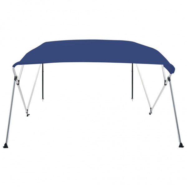 Toldo Bimini de 4 arcos azul 243x210x137 cm M 3