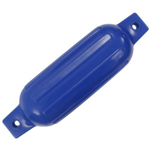 Parachoques de barco 4 piezas PVC azul 41x11.5 cm H