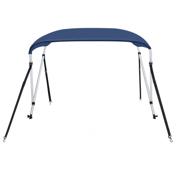 Toldo Bimini de 2 arcos azul marino 180x130x110 cm M 3