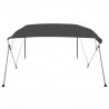 Toldo em 4 arcos Bimini 243x196x137 cm antracite 2