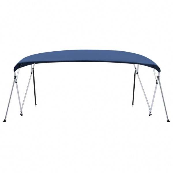 Toldo em 4 arcos Bimini 243x(230-244)x137 cm azul-marinho M 3