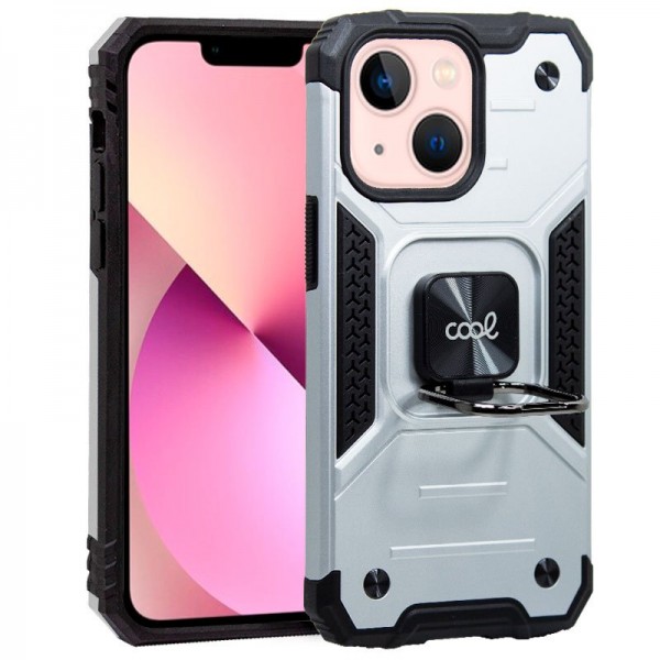 Carcasa COOL para iPhone 13 Hard Anilla Plata D
