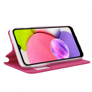 Funda COOL Flip Cover para Samsung A037 Galaxy A03s Liso Rosa H