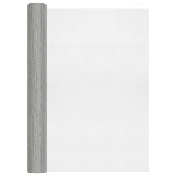 Rede de malha 60x500 cm aço inoxidável prateado M 4