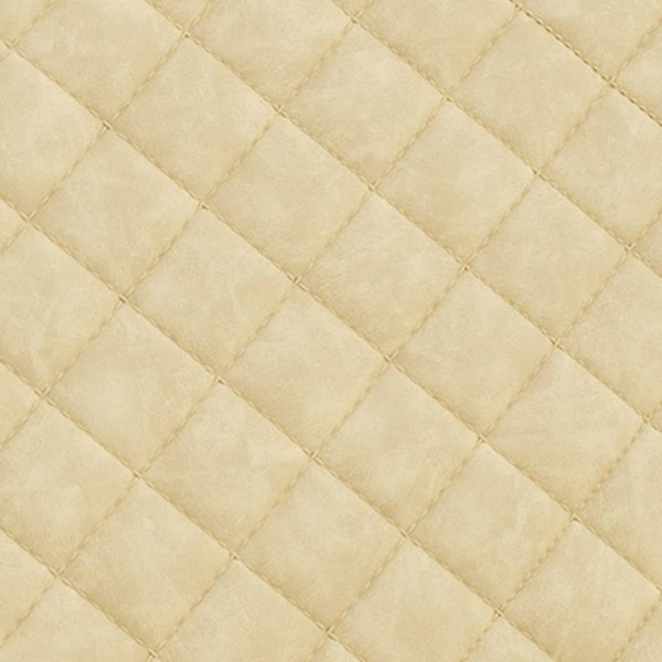 Cadeira cantilever em couro artificial cor creme M 3