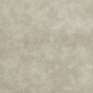 Cadeira cantilever em couro artificial cinzento-claro H