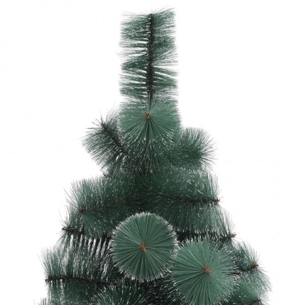 Árbol de Navidad artificial con soporte verde PET 120 cm M 3