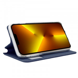 Funda COOL Flip Cover para iPhone 13 Pro Max Liso Azul H