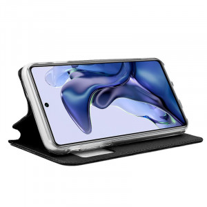 Fundação COOL Capa de Flip para Xiaomi 11T / 11T Pro Black Lise H