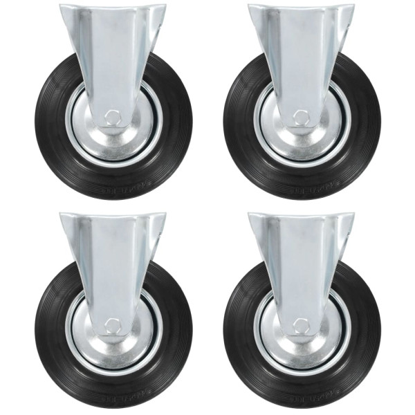 24 pcs Fixed Casters 200 mm D