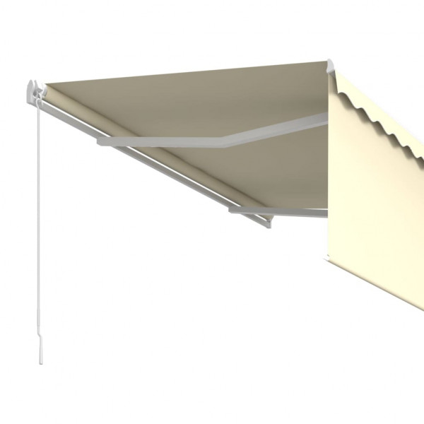 Toldo retrátil manual com estore 3.5x2.5 m cor creme M 3