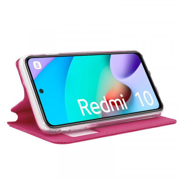 Fundação COOL Capa de Flip para Xiaomi Redmi 10 / Redmi 10 2022 Liso rosa M 2