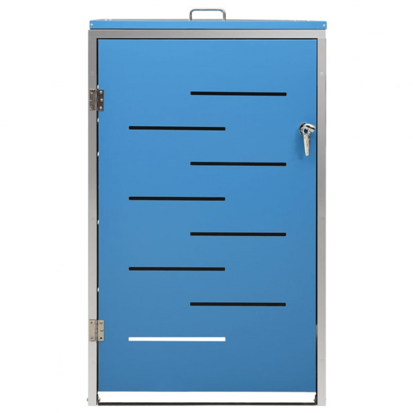 Cobertizo contenedor basura individual acero inox 69x77.5x115cm M 5