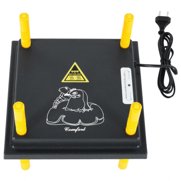 Placa calefactora para pollitos y patitos 25x25 cm M 3