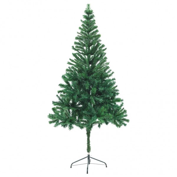 Árbol de Navidad artificial con luces y bolas 564 ramas 180 cm M 3