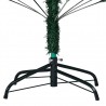 Árvore Natal artificial pré-iluminada c/ bolas 150 cm PVC verde 2