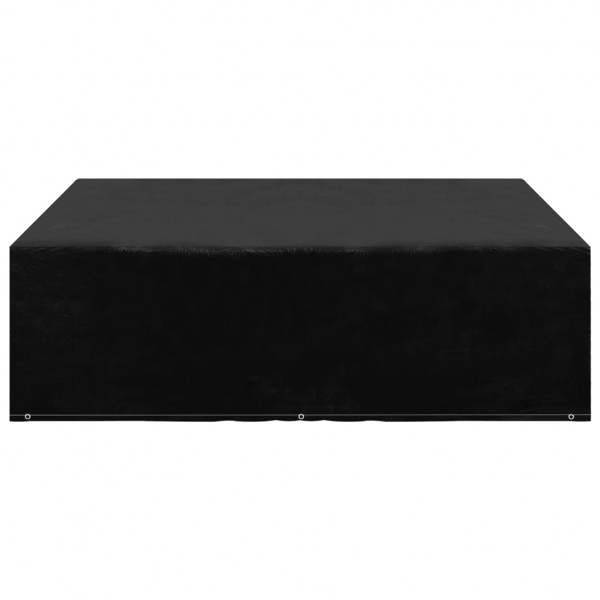 Capas para mobiliário de jardim 2 pcs 8 ilhós 200x200x70 cm M 3