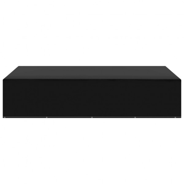 Capas para mobiliário de jardim 2 pcs c/ 12 ilhós 325x205x70 cm M 3